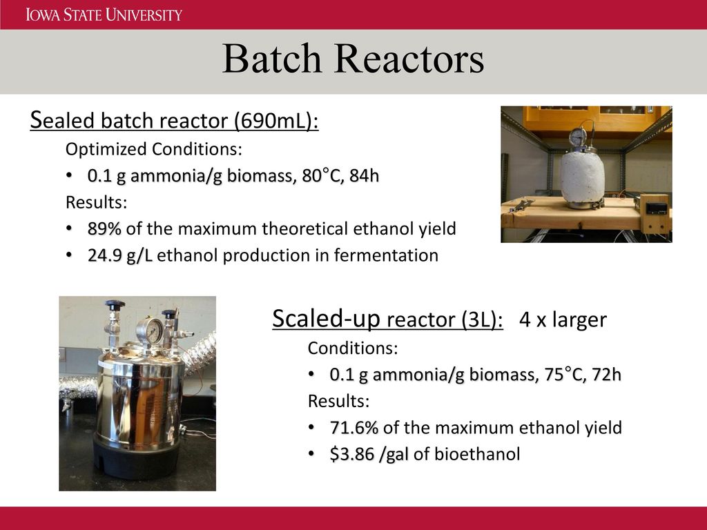 Low Moisture Anhydrous Ammonia Lmaa Pretreatment Of Corn Stover Ppt